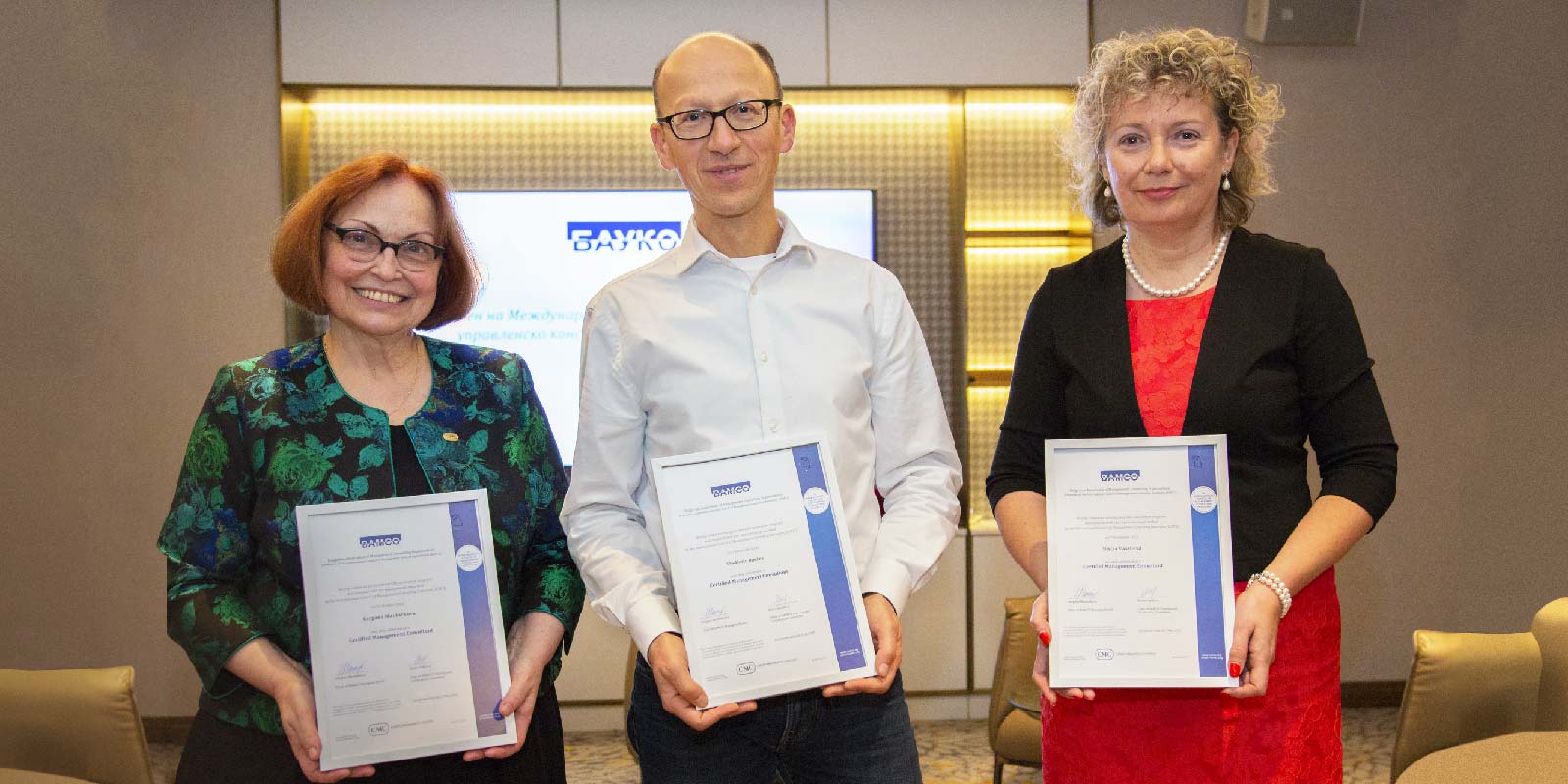 Manager of Balkan Services with a prestigious international certificate